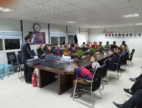 預防為主，從我做起——有色鉑金城小區(qū)開展業(yè)主消防知識講座