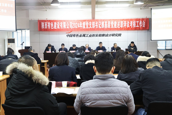 以“述”亮績(jī)，以“評(píng)”促干—— 公司召開(kāi)2024年度黨支部書(shū)記抓基層黨建述職評(píng)議會(huì)
